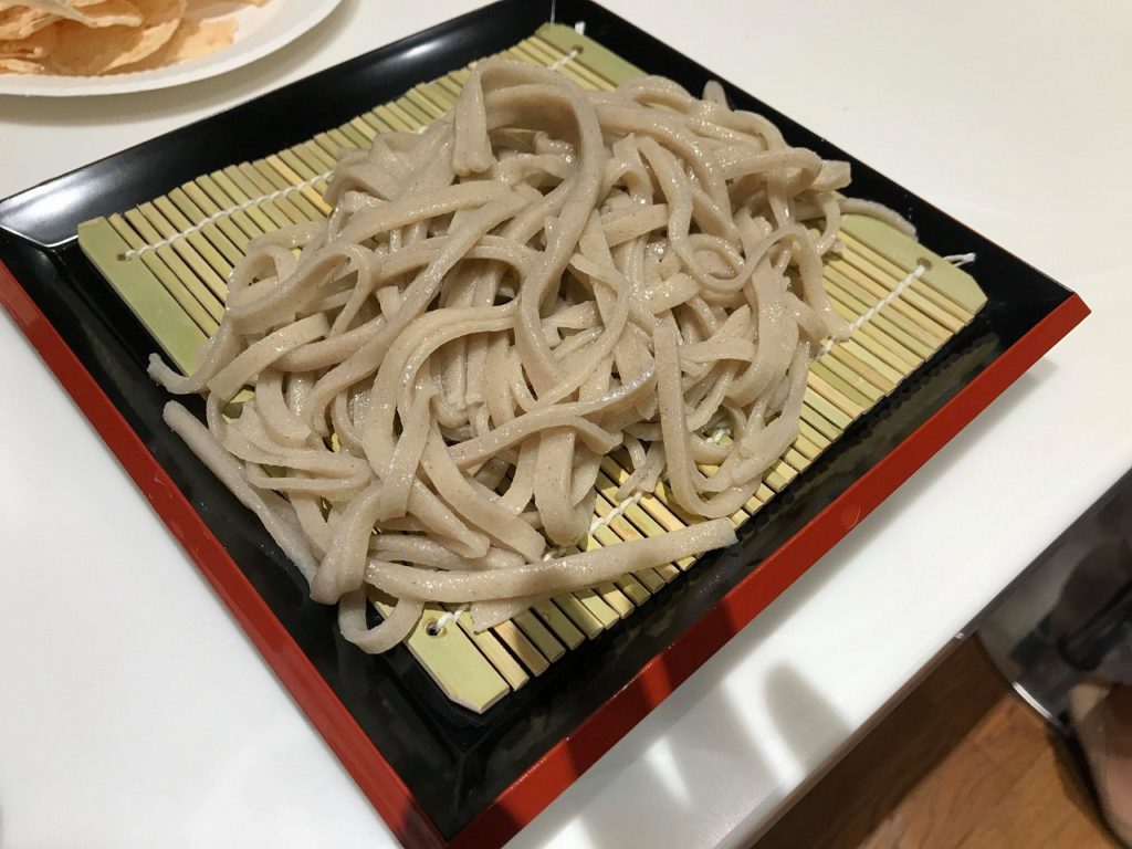 2018そば打ち そば